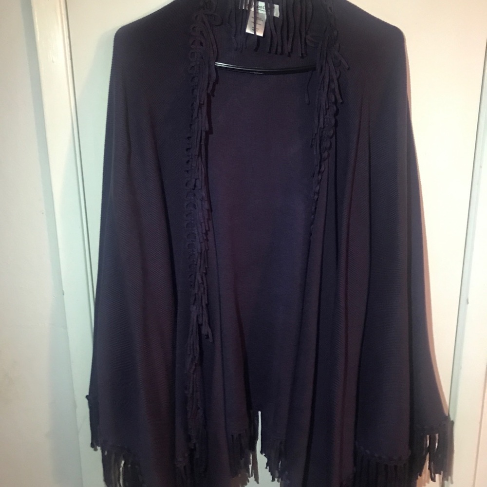 Dark Purple Shawl